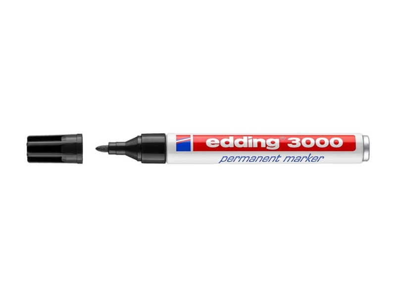 Permanent marker zwart