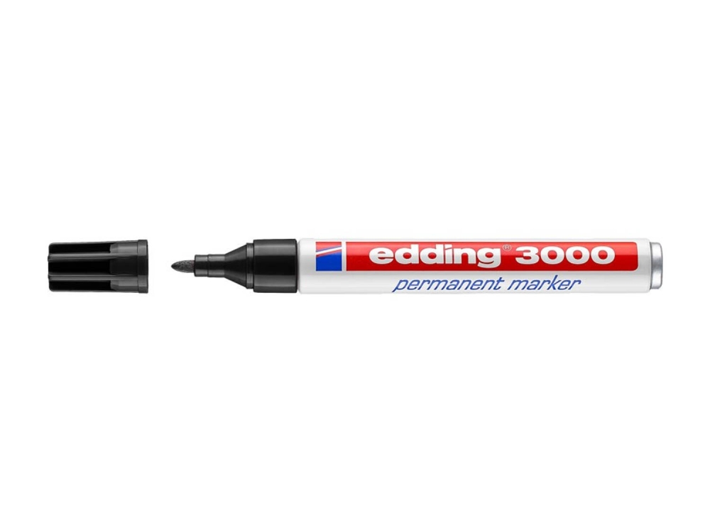 Permanent marker zwart