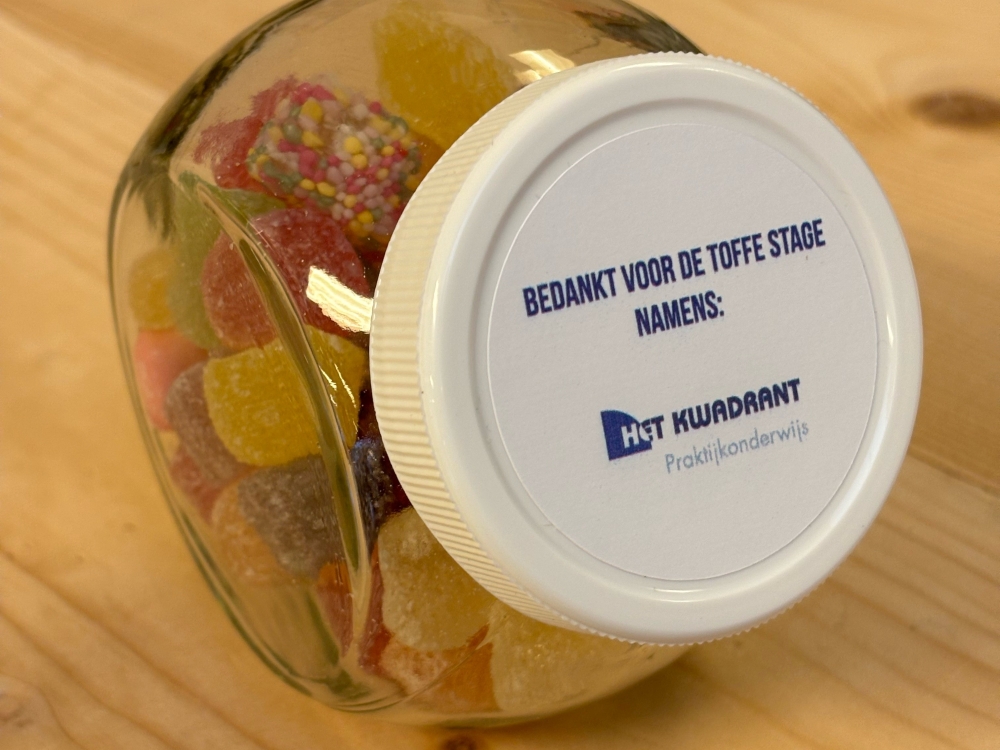 Snoeppot "toffe stage"