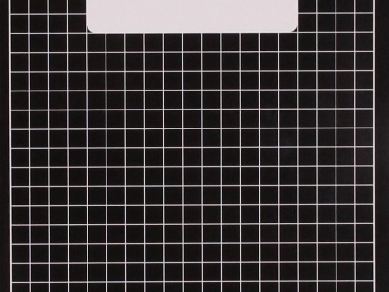 Schrift grote ruit a4