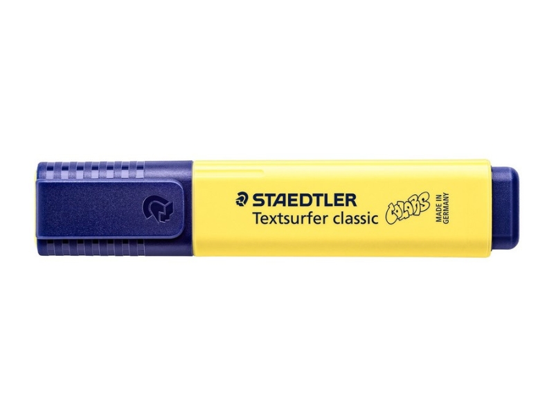 Text  Markeer Stift  Geel